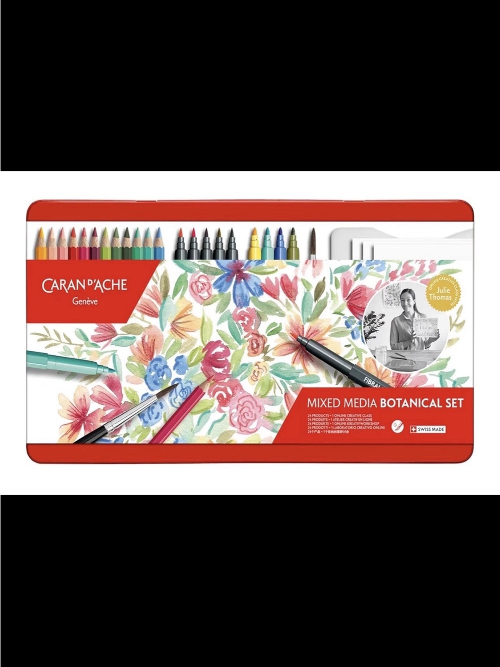 Caran d'Ache Mixed Media Botanical Set - By Julie Thomas